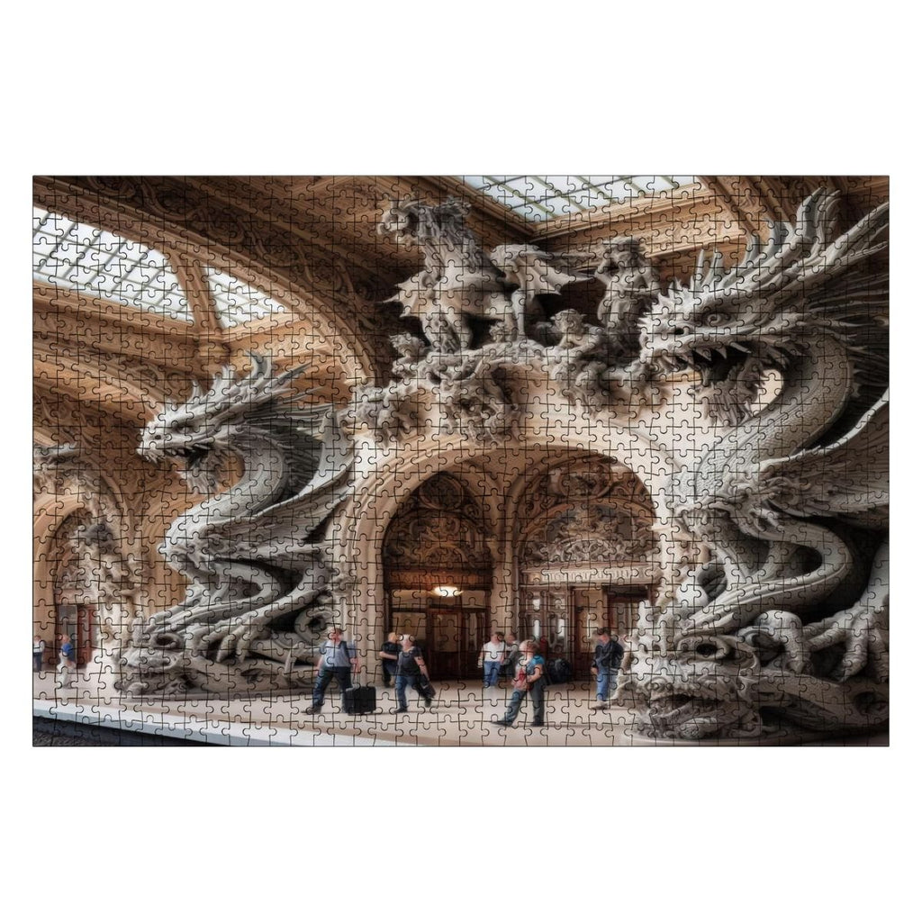 Wooden Jigsaw Puzzles 1000 pcs (Horizontal) - Gregg Acini Adoree Designs - Jigsaw Puzzle