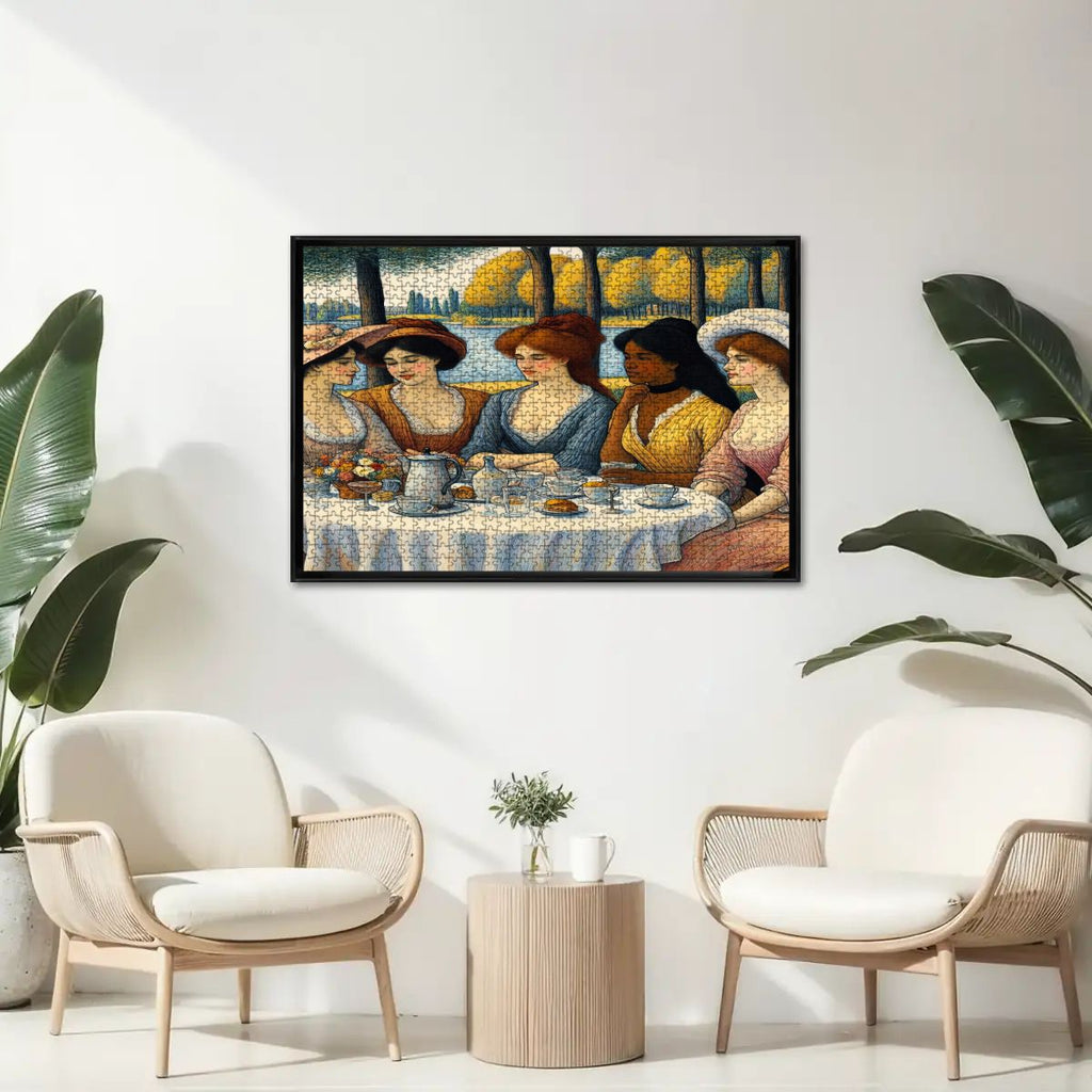 Wooden Jigsaw Puzzles 1000 pcs (Horizontal) - Gregg Acini Adoree Designs - Jigsaw Puzzle