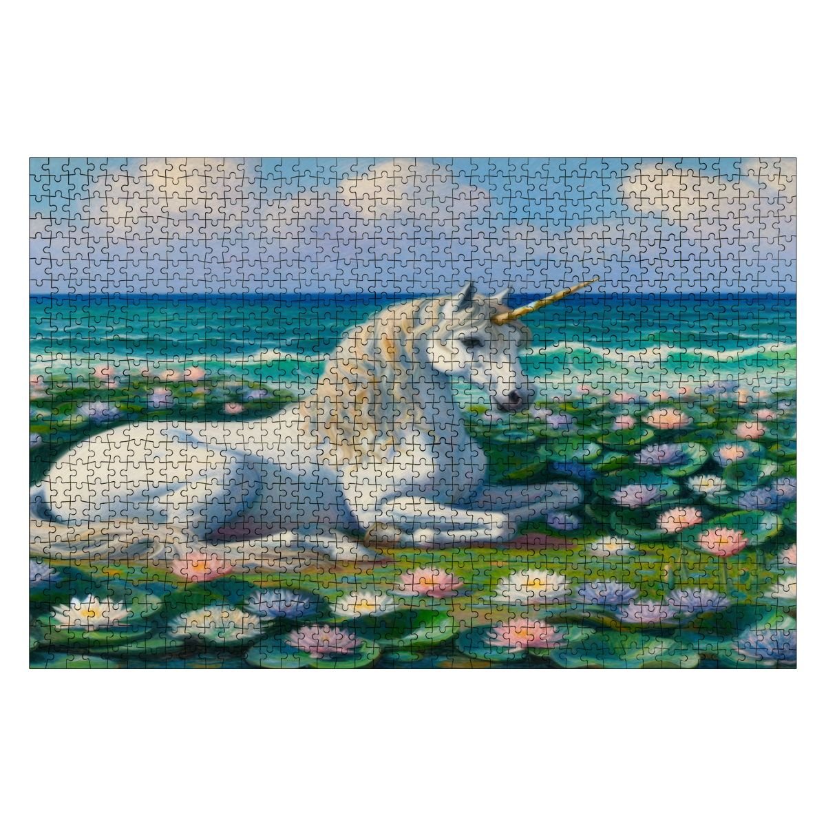 Wooden Jigsaw Puzzles 1000 pcs (Horizontal) - Gregg Acini Adoree Designs - Jigsaw Puzzle