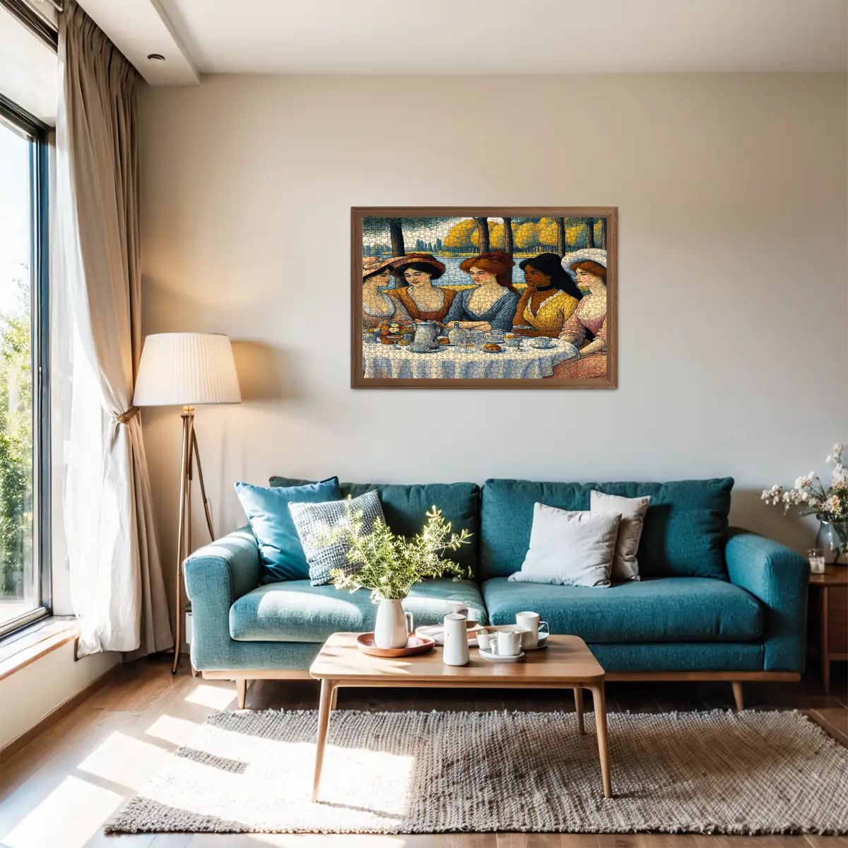 Wooden Jigsaw Puzzles 1000 pcs (Horizontal) - Gregg Acini Adoree Designs - Jigsaw Puzzle