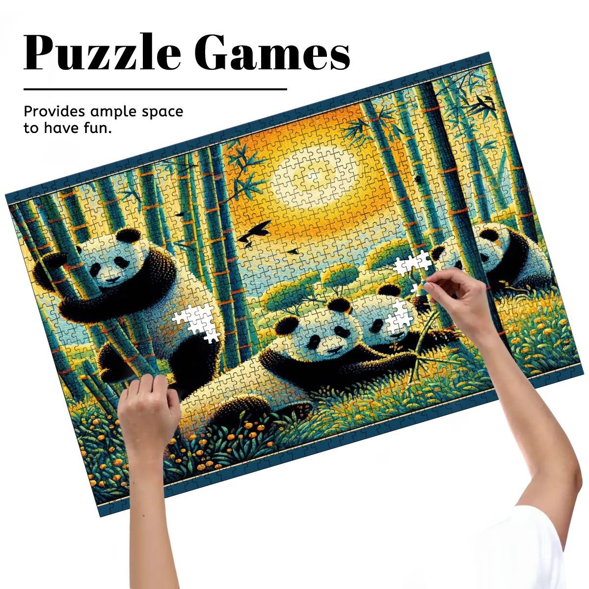 Wooden Jigsaw Puzzles 1000 pcs (Horizontal) - Gregg Acini Adoree Designs - Jigsaw Puzzle