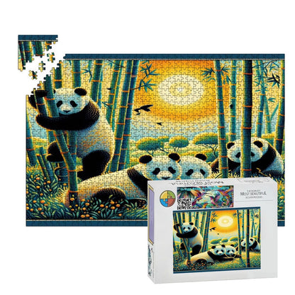 Wooden Jigsaw Puzzles 1000 pcs (Horizontal) - Gregg Acini Adoree Designs - Jigsaw Puzzle