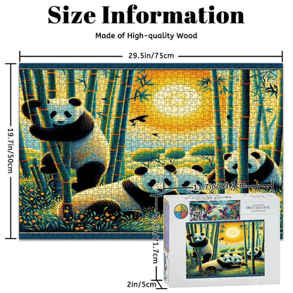 Wooden Jigsaw Puzzles 1000 pcs (Horizontal) - Gregg Acini Adoree Designs - Jigsaw Puzzle