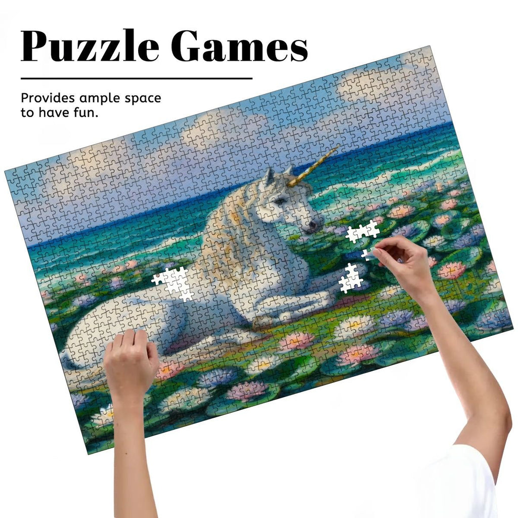 Wooden Jigsaw Puzzles 1000 pcs (Horizontal) - Gregg Acini Adoree Designs - Jigsaw Puzzle