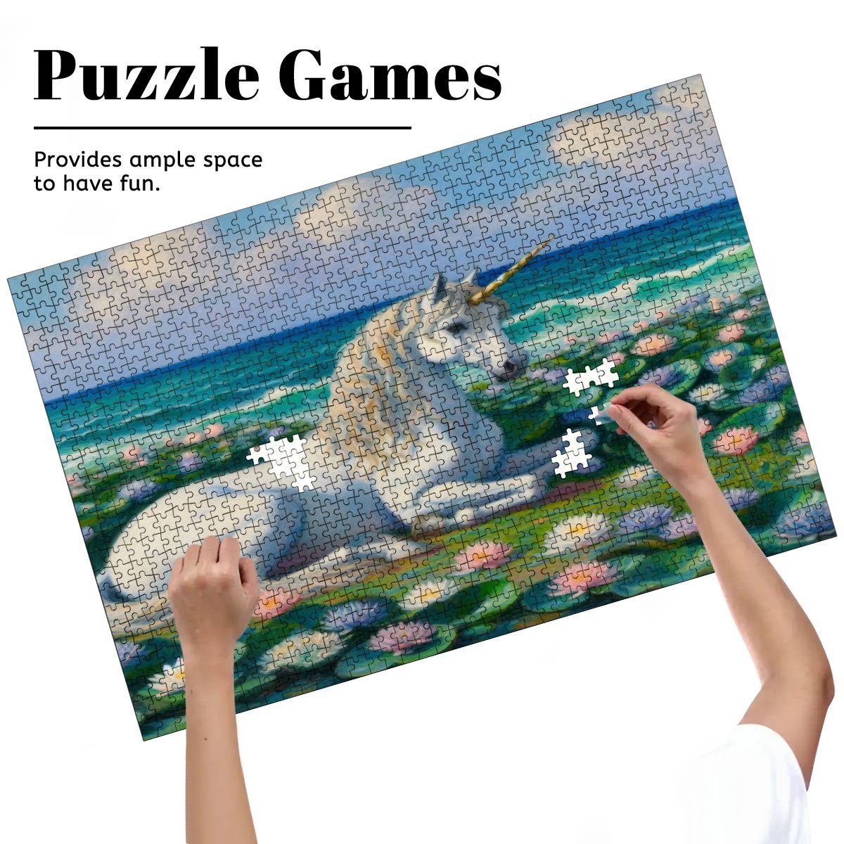 Wooden Jigsaw Puzzles 1000 pcs (Horizontal) - Gregg Acini Adoree Designs - Jigsaw Puzzle