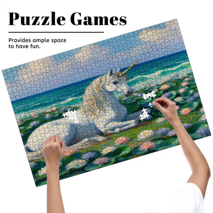 Wooden Jigsaw Puzzles 1000 pcs (Horizontal) - Gregg Acini Adoree Designs - Jigsaw Puzzle