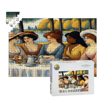Wooden Jigsaw Puzzles 1000 pcs (Horizontal) - Gregg Acini Adoree Designs - Jigsaw Puzzle