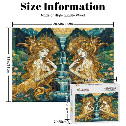 Wooden Jigsaw Puzzles 500 pcs (Horizontal) - Gregg Acini Adoree Designs - Jigsaw Puzzle