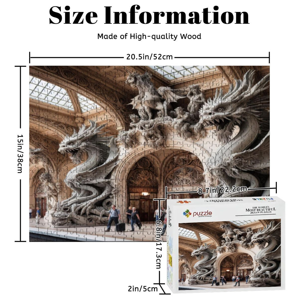 Wooden Jigsaw Puzzles 500 pcs (Horizontal) - Gregg Acini Adoree Designs - Jigsaw Puzzle