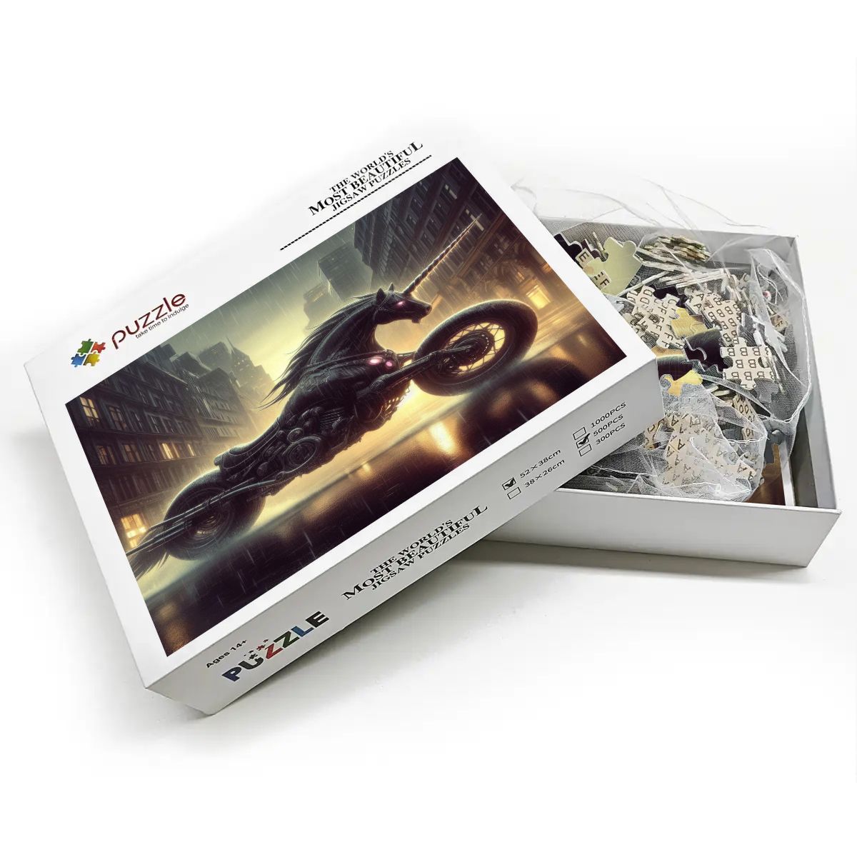 Wooden Jigsaw Puzzles 500 pcs (Horizontal) - Gregg Acini Adoree Designs - Jigsaw Puzzle