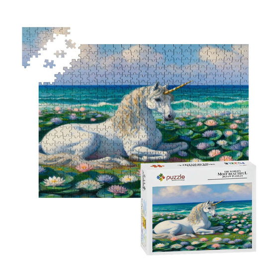 Wooden Jigsaw Puzzles 500 pcs (Horizontal) - Gregg Acini Adoree Designs - Jigsaw Puzzle