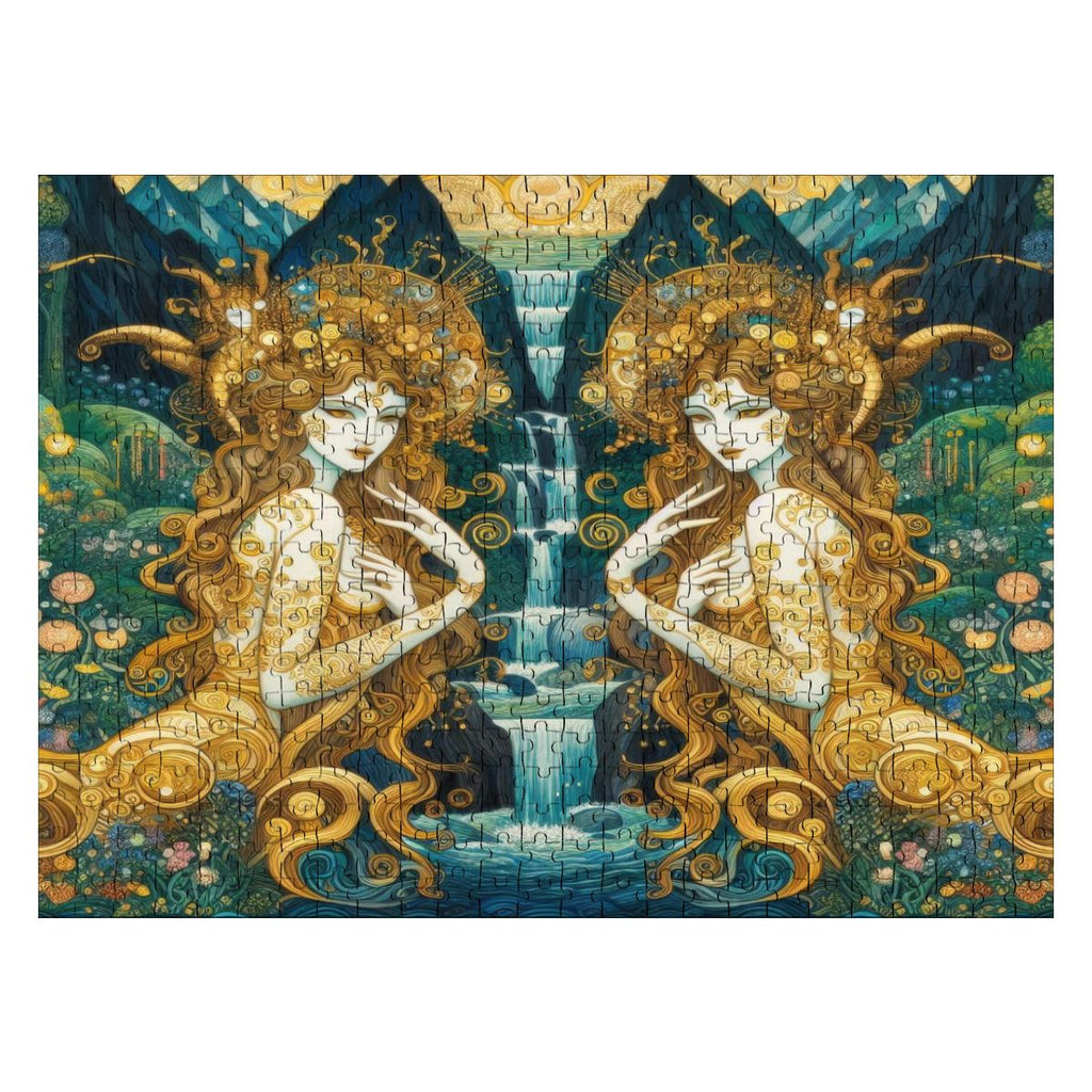 Wooden Jigsaw Puzzles 500 pcs (Horizontal) - Gregg Acini Adoree Designs - Jigsaw Puzzle