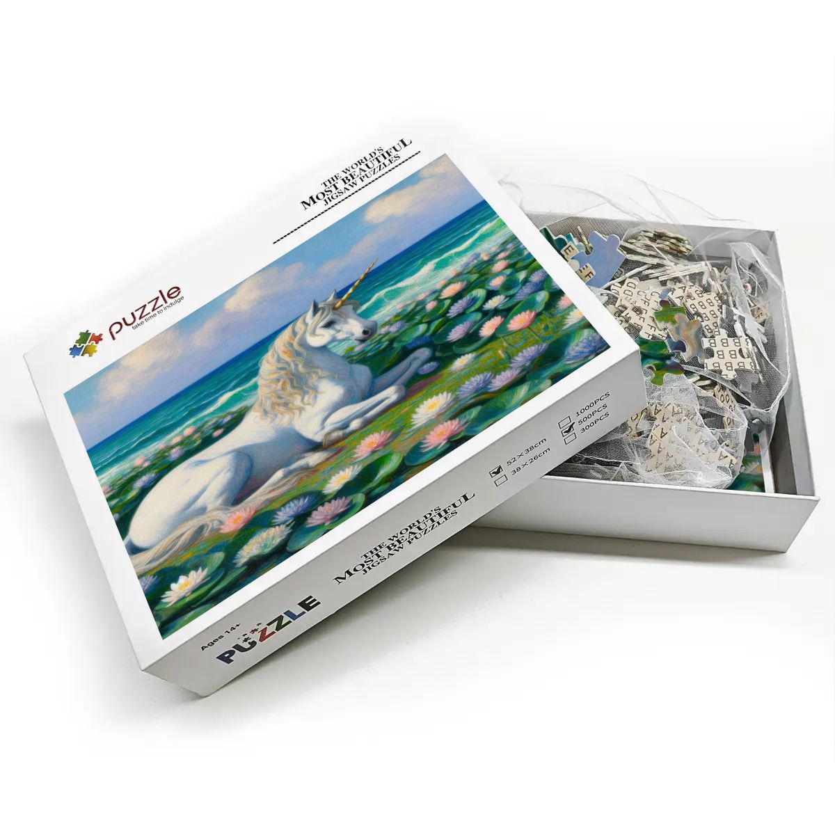 Wooden Jigsaw Puzzles 500 pcs (Horizontal) - Gregg Acini Adoree Designs - Jigsaw Puzzle