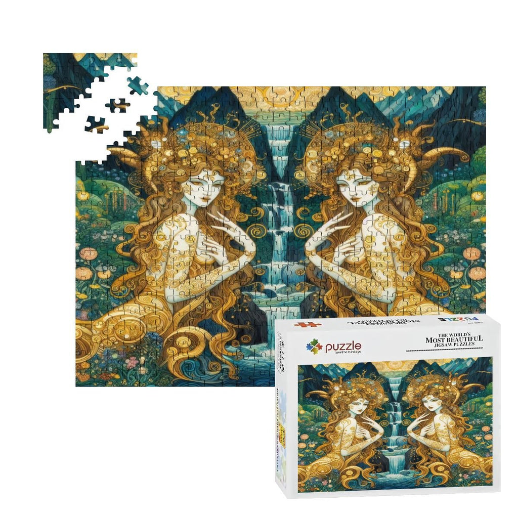 Wooden Jigsaw Puzzles 500 pcs (Horizontal) - Gregg Acini Adoree Designs - Jigsaw Puzzle