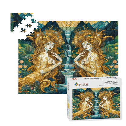 Wooden Jigsaw Puzzles 500 pcs (Horizontal) - Gregg Acini Adoree Designs - Jigsaw Puzzle