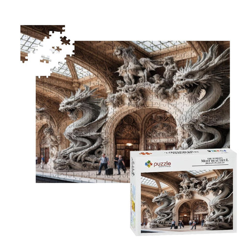Wooden Jigsaw Puzzles 500 pcs (Horizontal) - Gregg Acini Adoree Designs - Jigsaw Puzzle