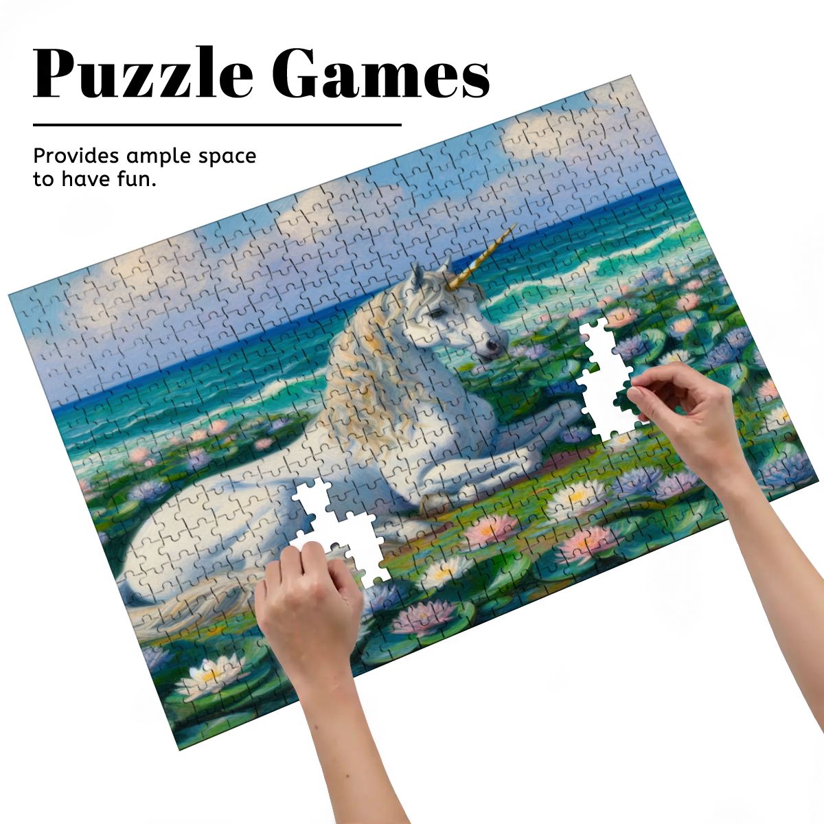 Wooden Jigsaw Puzzles 500 pcs (Horizontal) - Gregg Acini Adoree Designs - Jigsaw Puzzle