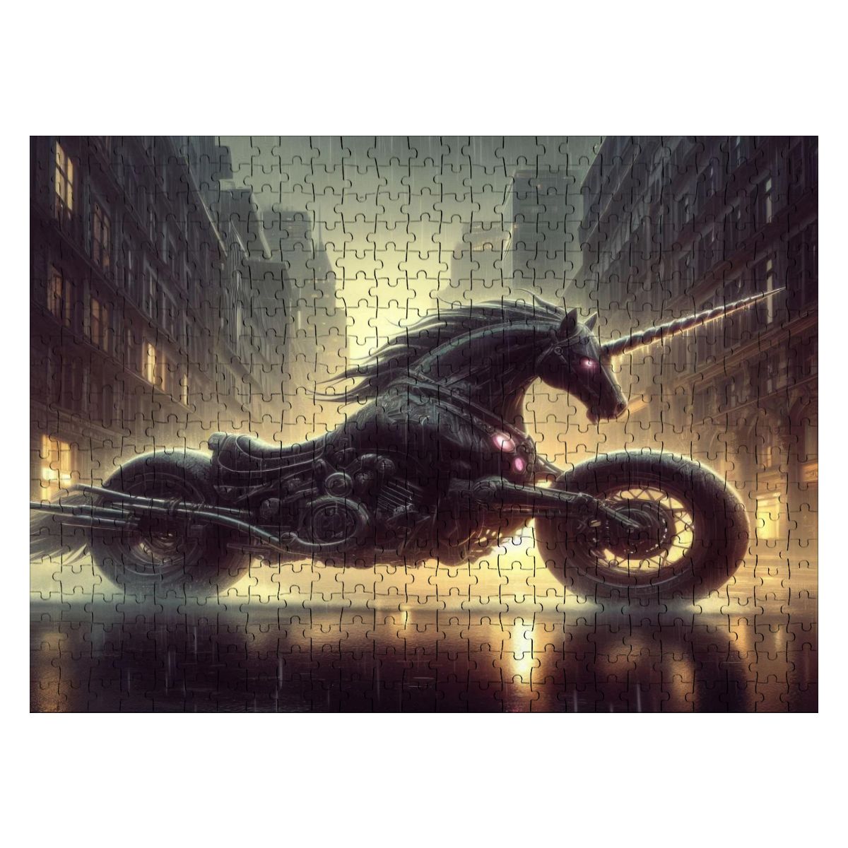 Wooden Jigsaw Puzzles 500 pcs (Horizontal) - Gregg Acini Adoree Designs - Jigsaw Puzzle