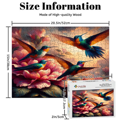 Wooden Jigsaw Puzzles 500 pcs (Horizontal) - Gregg Acini Adoree Designs - Jigsaw Puzzle