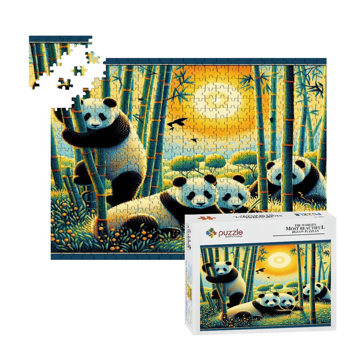 Wooden Jigsaw Puzzles 500 pcs (Horizontal) - Gregg Acini Adoree Designs - Jigsaw Puzzle