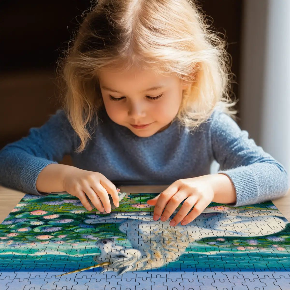 Wooden Jigsaw Puzzles 500 pcs (Horizontal) - Gregg Acini Adoree Designs - Jigsaw Puzzle