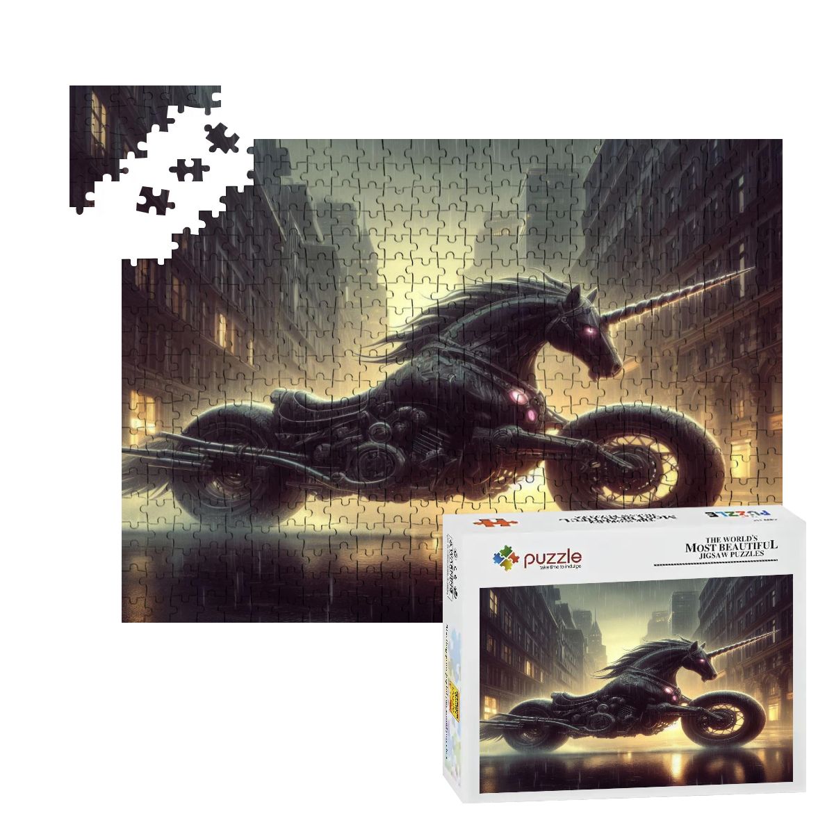 Wooden Jigsaw Puzzles 500 pcs (Horizontal) - Gregg Acini Adoree Designs - Jigsaw Puzzle