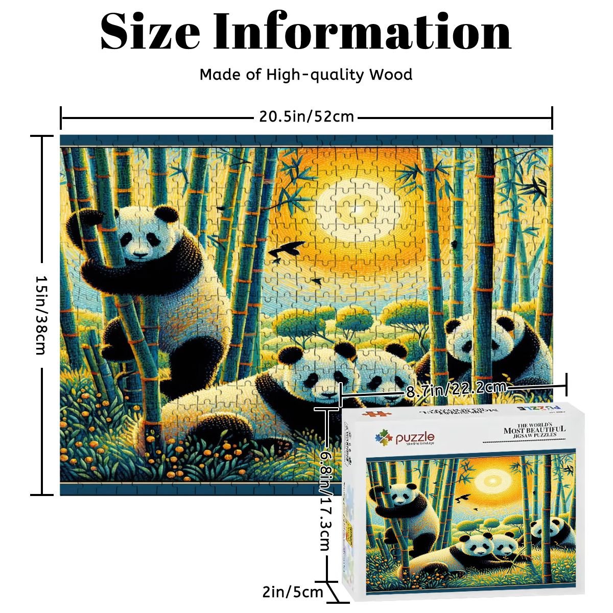 Wooden Jigsaw Puzzles 500 pcs (Horizontal) - Gregg Acini Adoree Designs - Jigsaw Puzzle