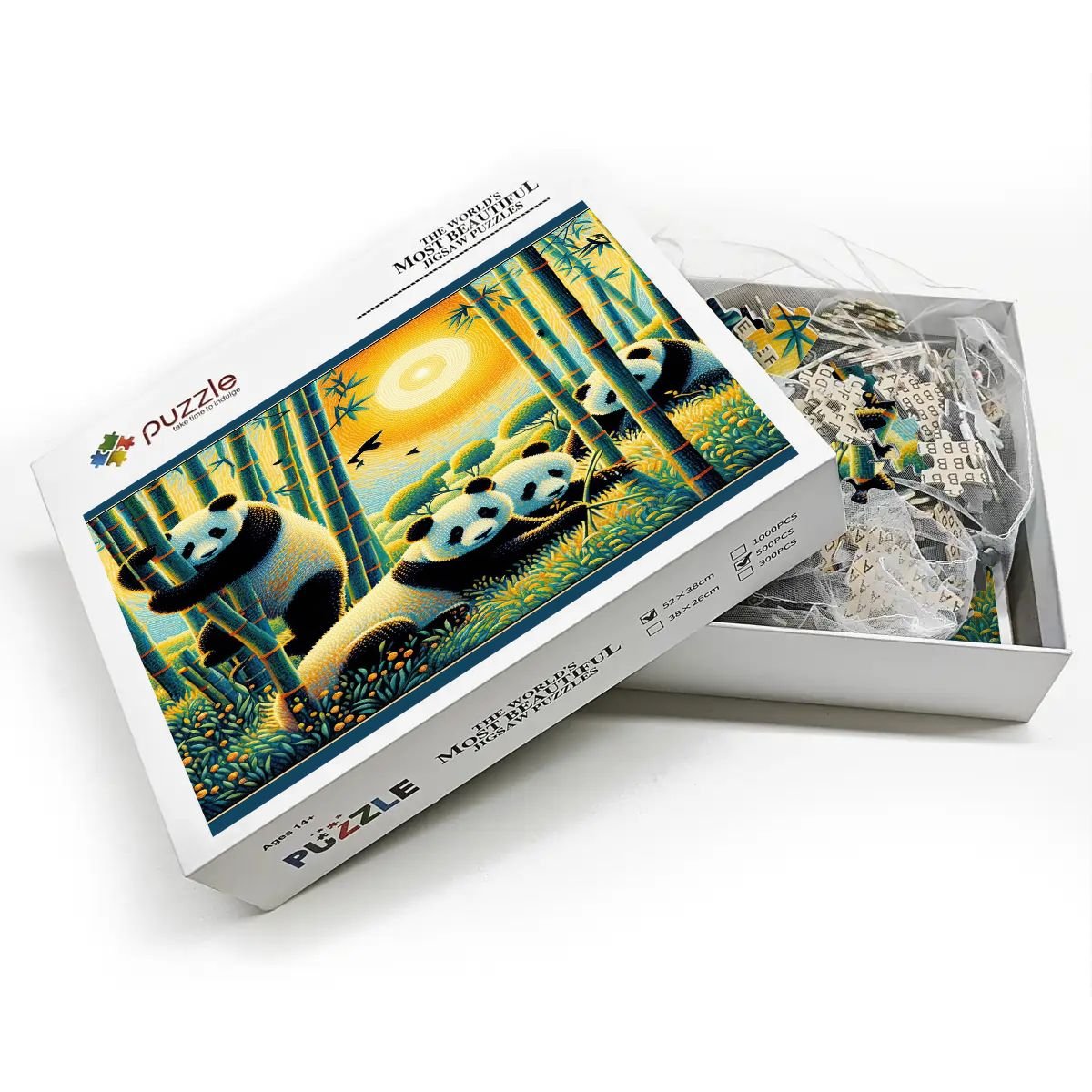 Wooden Jigsaw Puzzles 500 pcs (Horizontal) - Gregg Acini Adoree Designs - Jigsaw Puzzle