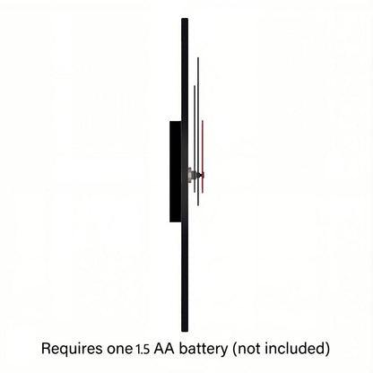 Wooden Round Wall Clock 9.8"x9.8" (Made in USA) - Gregg Acini Adoree Designs - Wall Clock